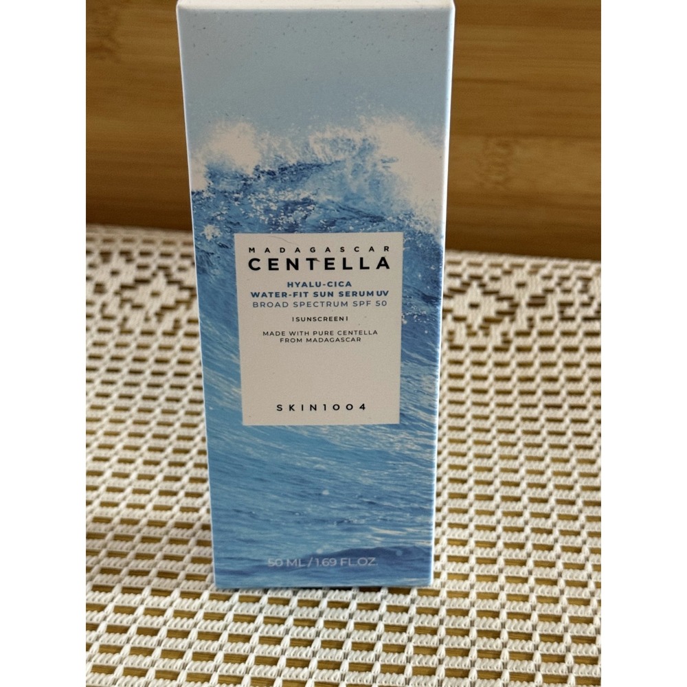 Skin1004 Madagascar Centella Hyalu-Cica Water-Fit Sun Serum UV Sunscreen - 50ml - Picture 2 of 7